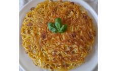 Semplice  frittata di spaghettoni 