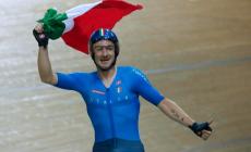 Parigi: Italia argento nella Madison uomini con la coppia formata da Elia Viviani e Simone Consonni 