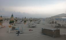 Vento forte e danni fra Viareggio e Cinquale, tromba d'aria a Lido di Camaiore 