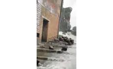 Pioggia eccezionale allaga Pitigliano - Il video 