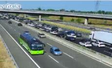 Traffico intenso: code a tratti tra Parma e Fiorenzuola