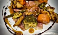 Testa sgombra, tra carne  e pesce