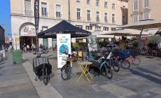 Mobilità sostenibile, in Piazza Garibaldi si possono provare le cargo bike
