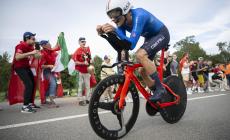 Mondiali crono a Evenepoel, Ganna argento e Affini bronzo