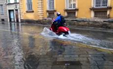 Nubifragio a Parma: allagamenti in via Farini e nel quartiere Lubiana - Video Foto