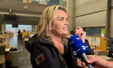 La giornalista Stefania Battistini in visita alla Gazzetta di Parma: "Dibattiti di Open, partecipazione vivace per capire l'attualità" - Video 