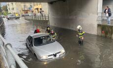 Sottopasso allagato in via Venezia - Foto