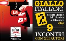 Giallo italiano, arriva il bis: incontri con i maestri del crime dal  12 ottobre: il calendario