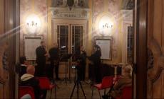 Video da Verdi Off: il cuc&ugrave; verdiano in scena a Fidenza e il Quartetto Boito nel foyer del Teatro Magnani