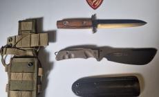 In treno con machete e coltello nascosti in valigia: denunciato 46enne