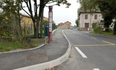 Strada Martinella a Vigatto: i nuovi marciapiedi creano un percorso pedonale in continuità