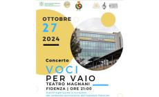 "Voci per Vaio": il 27 ottobre un concerto per i 20 anni dell'ospedale