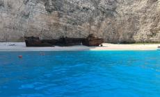 Lo Stato greco mette in sicurezza la spiaggia Relitto a Zante