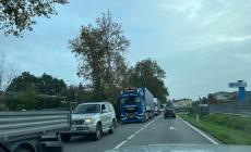 Tamponamento a Sanguinaro, lunghe code sulla via Emilia per tutta la mattina