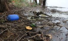 In corso l'ondata di piena del grande fiume Po 