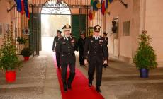 Visita del generale di corpo d'armata Maurizio Stefanizzi al comando provinciale di Parma