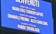 Il parmigiano Cavallina guardalinee a San Siro