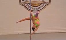 Promessa della pole dance: Alessandra ai mondiali 
