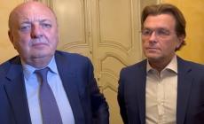 Il ministro Pichetto Fratin a Parma per sostenere Vignali - Videointerviste: "Azioni per tutelare l'ambiente ma che permettano di produrre"