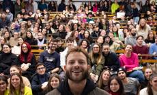 Da Supersex a Parma: Alessandro Borghi sale in cattedra e incontra gli studenti - Foto 