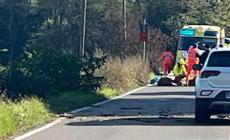 E' morto al Maggiore il ciclista 70enne trovato a terra da alcuni passanti a Bibbiano