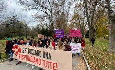 In 3000 al corteo, dal parco Ducale fino in Ghiaia con fischietti, urla, cartelloni - Foto