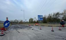 Rotatoria tangenziale Sud-strada Argini, svincolo chiuso per lavori 