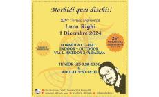 “Morbidi Quei Dischi”: ecco il XIV Torneo Memorial Luca Righi