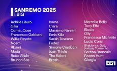 Sanremo 2025: ecco i 30 nomi dei cantanti in gara