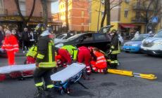 Marito e moglie falciati da un'auto in via Abbeveratoia: lui è in Rianimazione, anche lei  gravissima - Foto