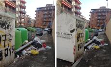 Discarica abusiva in via Brambilla