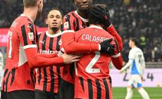 Il Milan rifila 6 gol al Sassuolo e va ai quarti di Coppa Italia