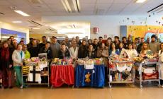 I doni  dei Crociati   ai bimbi ricoverati nell'ospedale Pietro Barilla - Le foto