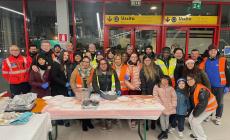 Cenone in stazione per l'Assistenza pubblica