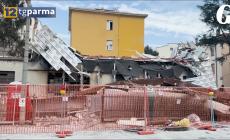 Palazzina crollata, area definitivamente in sicurezza. Nell'area dovevano essere costruiti nuovi appartamenti - Video