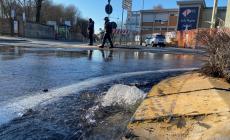 Via Toscana allagata, aggiustata una delle tubature che si erano rotte. Via Lazio ancora senz'acqua  - Foto