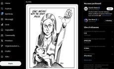 Nuova provocazione "italiana" per Charlie Hebdo: Meloni con il saluto romano mentre allatta Musk