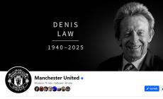 E' morto Denis Law, leggenda del Manchester United vinse tutto con Best e  Charlton. Gioc&ograve; anche nel Torino