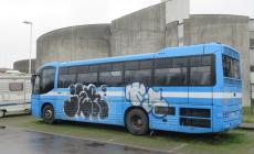 Dopo i treni, adesso anche per i bus ci sono i «graffiti»?