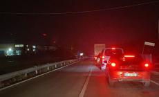 Incidente sull'Asolana, traffico bloccato in entrambe le direzioni 