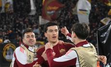 Europa League: 2-0 all'Eintracht, Roma ai playoff 