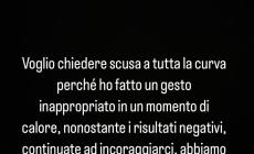 Valenti chiede scusa alla Nord: "Continuate a incoraggiarci"