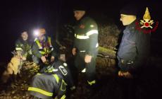 Ore di paura per un 73enne che si era perso nei boschi di Carrega. Lieto fine grazie a Petra