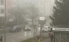 Nebbia o fumo? Fortissimo odore di bruciato a San  Lazzaro 