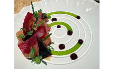 Trota iridea marinata, rafano e arancia: la ricetta di Serena Nullotti - La Valle (Fidenza)