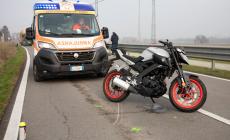 Via Montanara, scontro auto moto: ferito minorenne - Foto