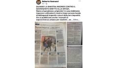 Il generale Vannacci pubblica il vademecum del Romagnosi e attacca: «Città allo sbando»