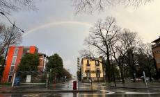 L'arcobaleno sopra Parma - Le foto