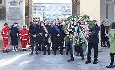 Il ricordo delle vittime del Covid: cerimonia alla Villetta 