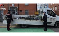 Due colpi in pochi minuti, fermato un autocarro pieno di cavi di rame e parti in metallo rubate da due aziende della provincia. Tre denunciati